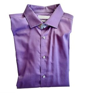 Perry Ellis mens dress shirt. Size neck 17 1/2, sleeve 34/35